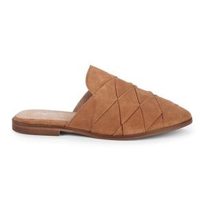 Seychelles Suede Mules- 6 tan